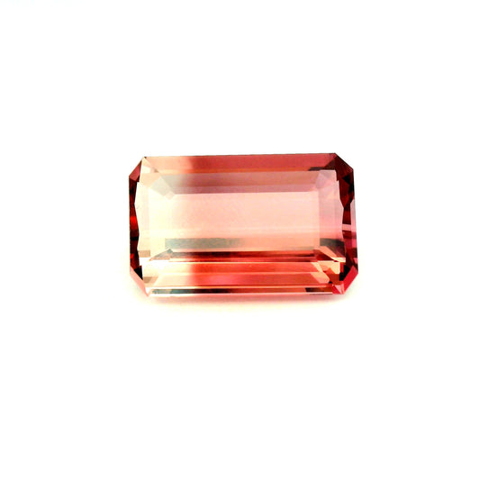 8.45ct Natural BI-Colour Tourmaline Octagon Cut!!