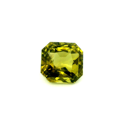 2.54ct Octagon Cut Chrysoberyl Gemstone for Fine Jewelry (GIA).