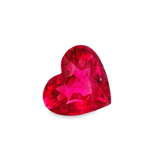 8.93ct Natural Rubellite Tourmaline & Heart Shape!!