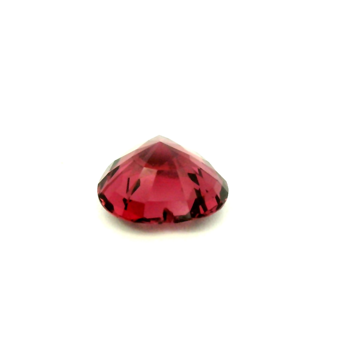 1.55ct Heart Shaped Red Spinel Gemstone for Jewelry Design