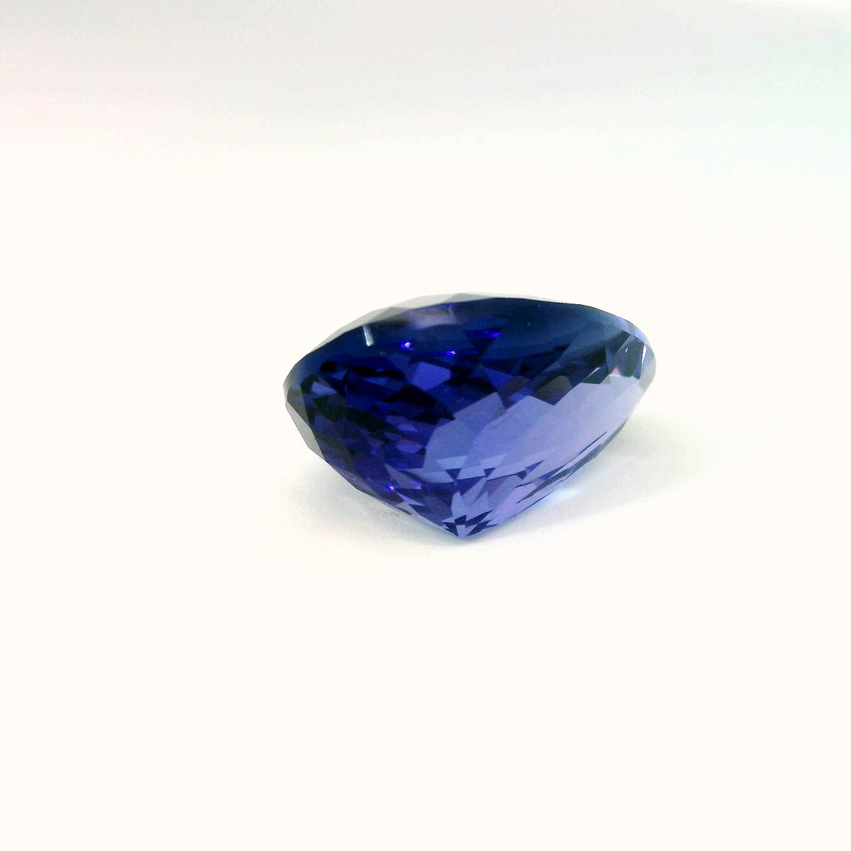 Natural 11.30 Ct Blue Tanzanite Certified Pear Cut