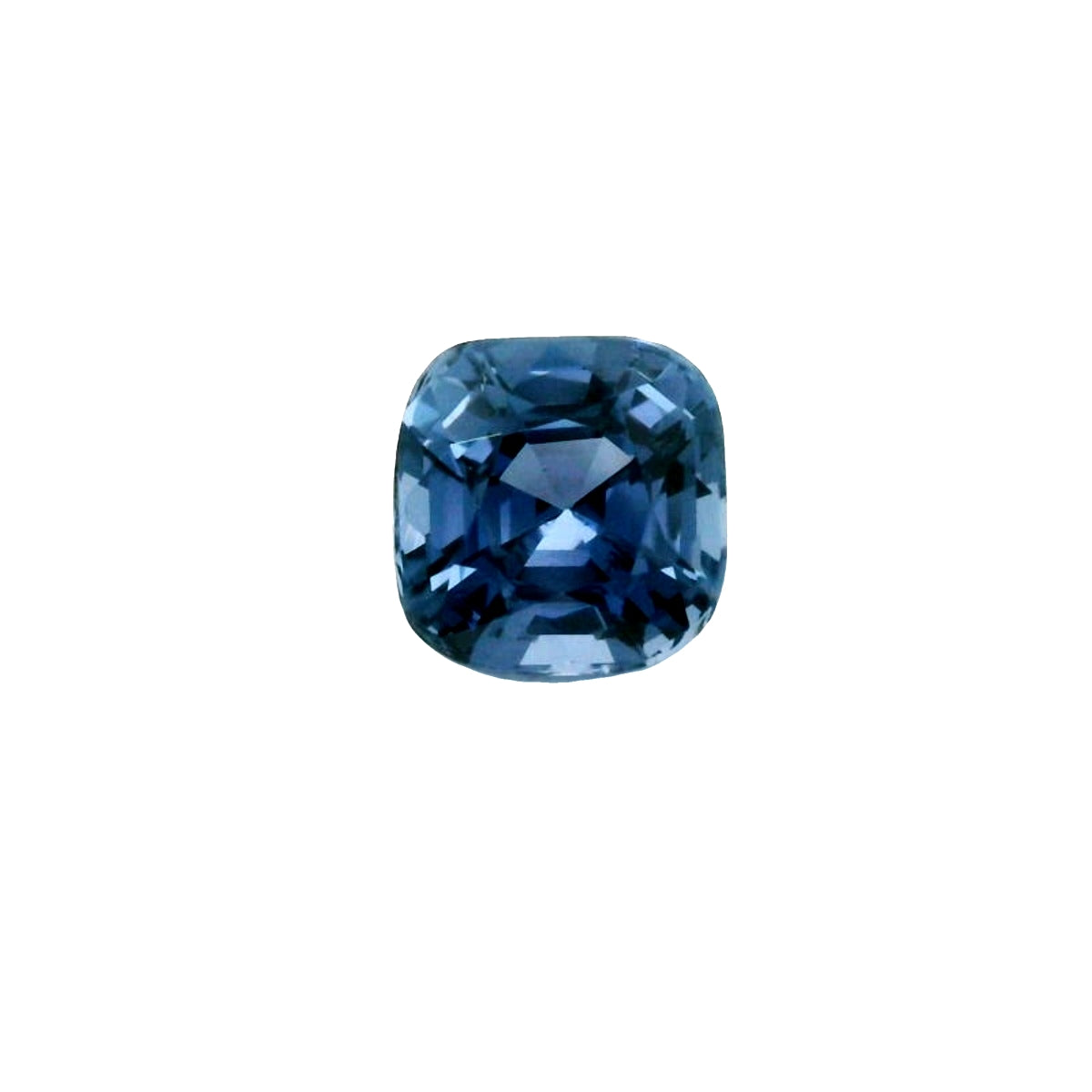 2.56ct Natural Blue Spinel & Cushion Cut.