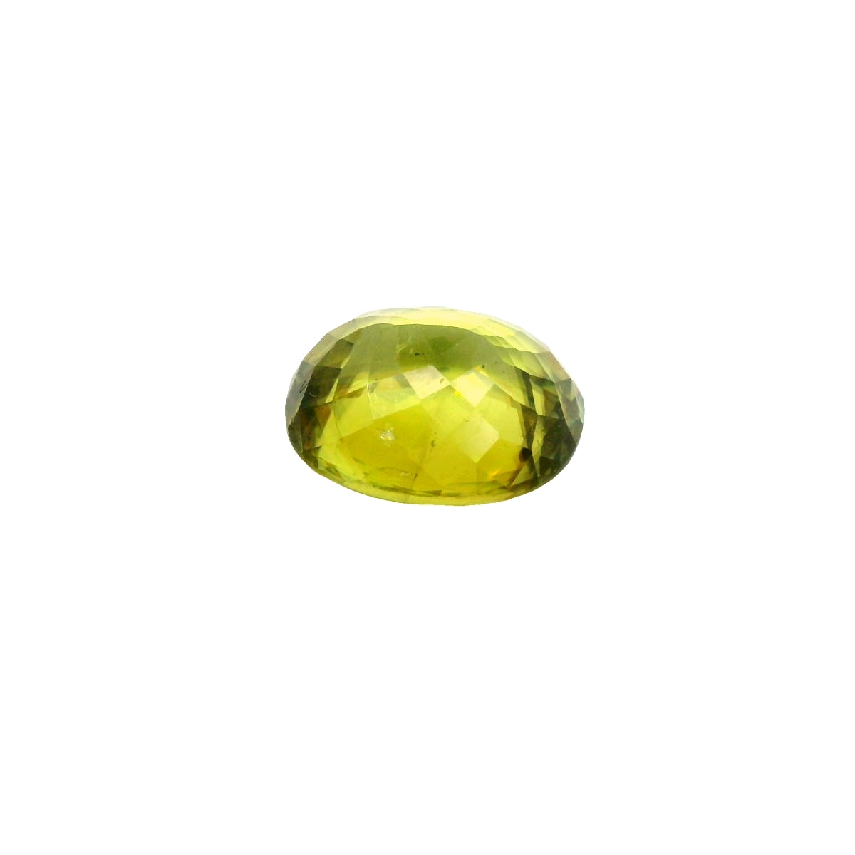 9.66ct Yellowish & Green Color Sphene Oval Shape!!!