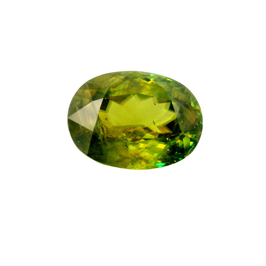 6.17ct Natural  Sphene & Oval Cut !!