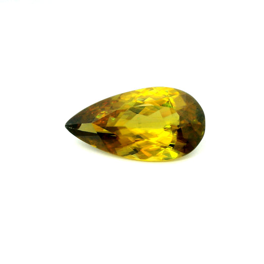 4.69ct Natural Sphene, Pear Cut!!!