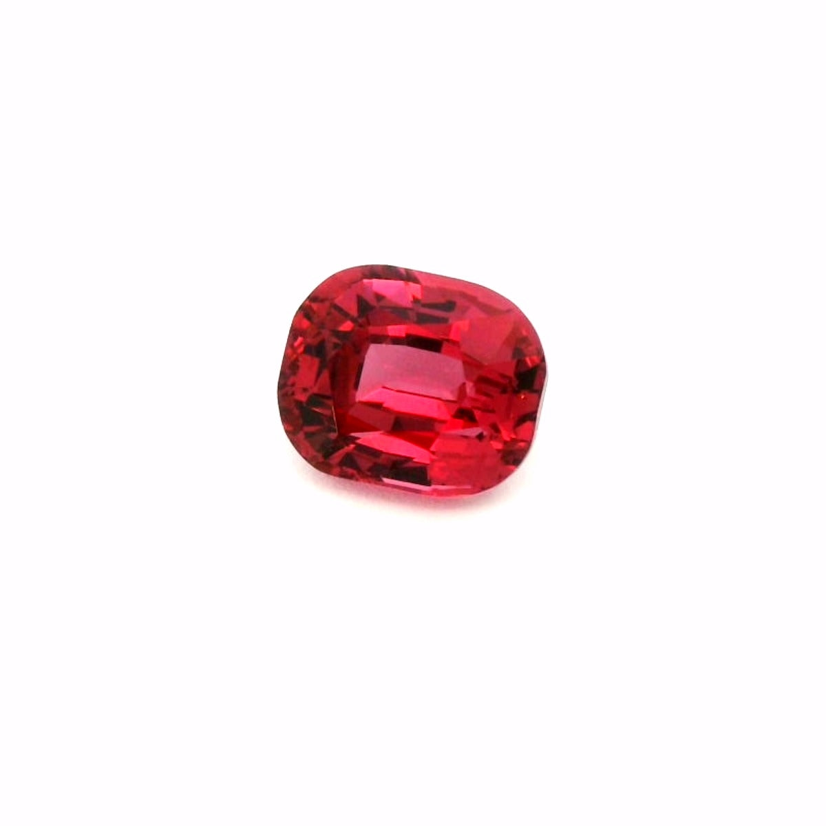 2.57ct Vivid Pinkish Red Natural Spinel & Cushion Cut!!