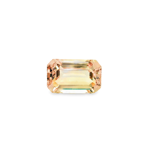 6.14ct Natural Morganite Octagon Cut