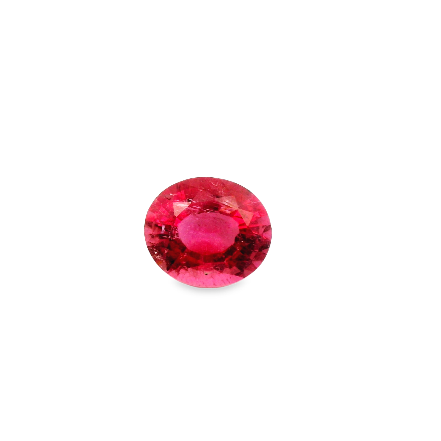 3.76ct Natural Rubellite Tourmaline Oval Cut!!