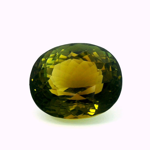 12.20.Awesome Natural Yellowish Green Tourmaline Perfect Shape!