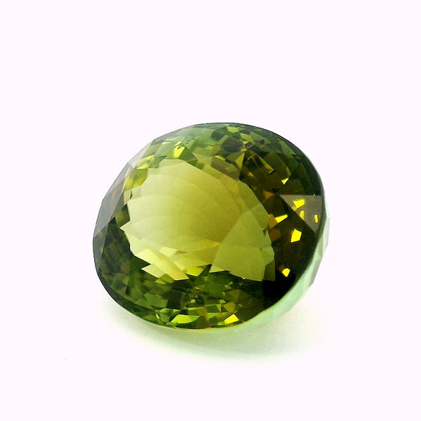 12.20.Awesome Natural Yellowish Green Tourmaline Perfect Shape!