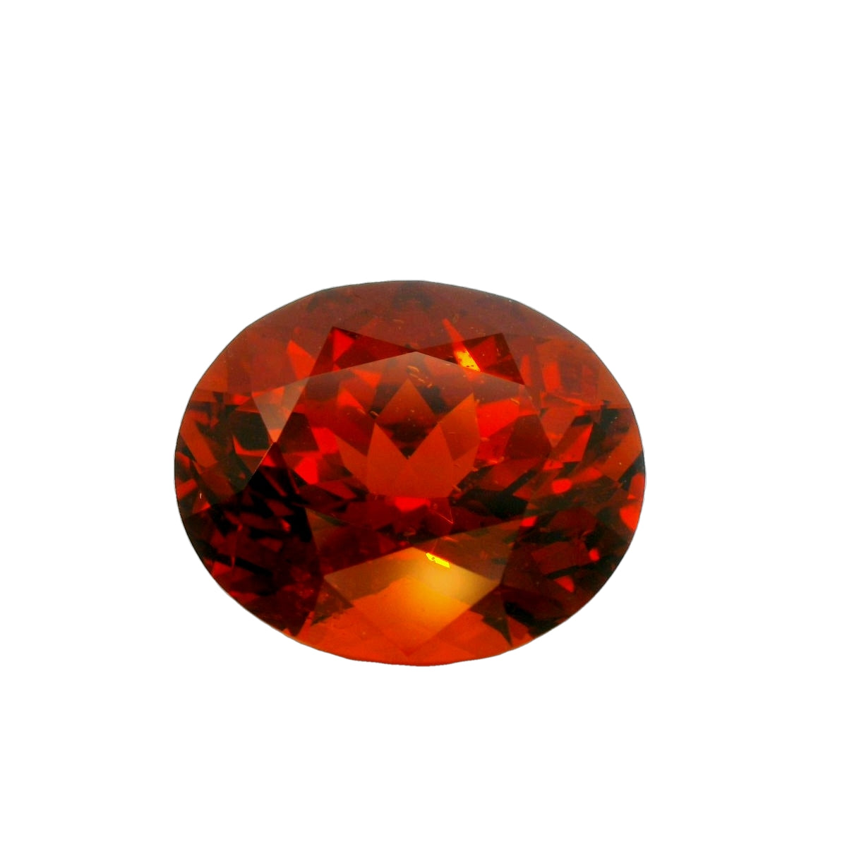 18.29Ct Terrific Unheated "A" Grade Reddish Orange Spessartite Garnet.