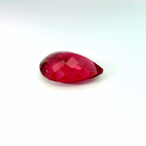 4.58ct Beautiful Natural rubellite Tourmaline Faceted Pear Shape