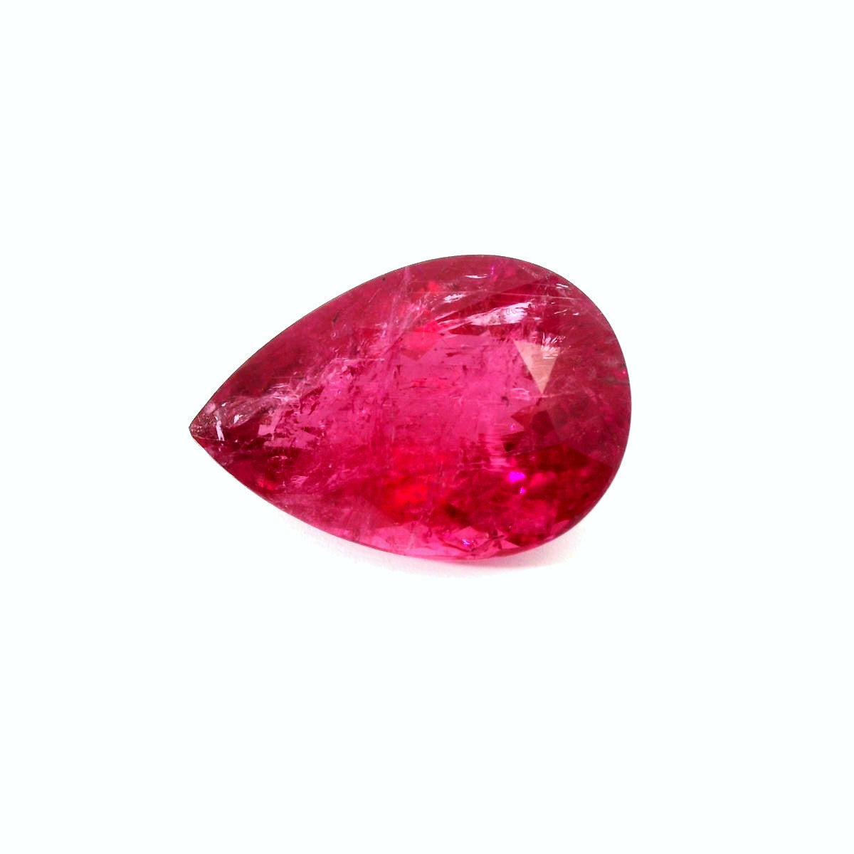 9.04ct Beautiful Natural Rubellite Tourmaline Pear Shape