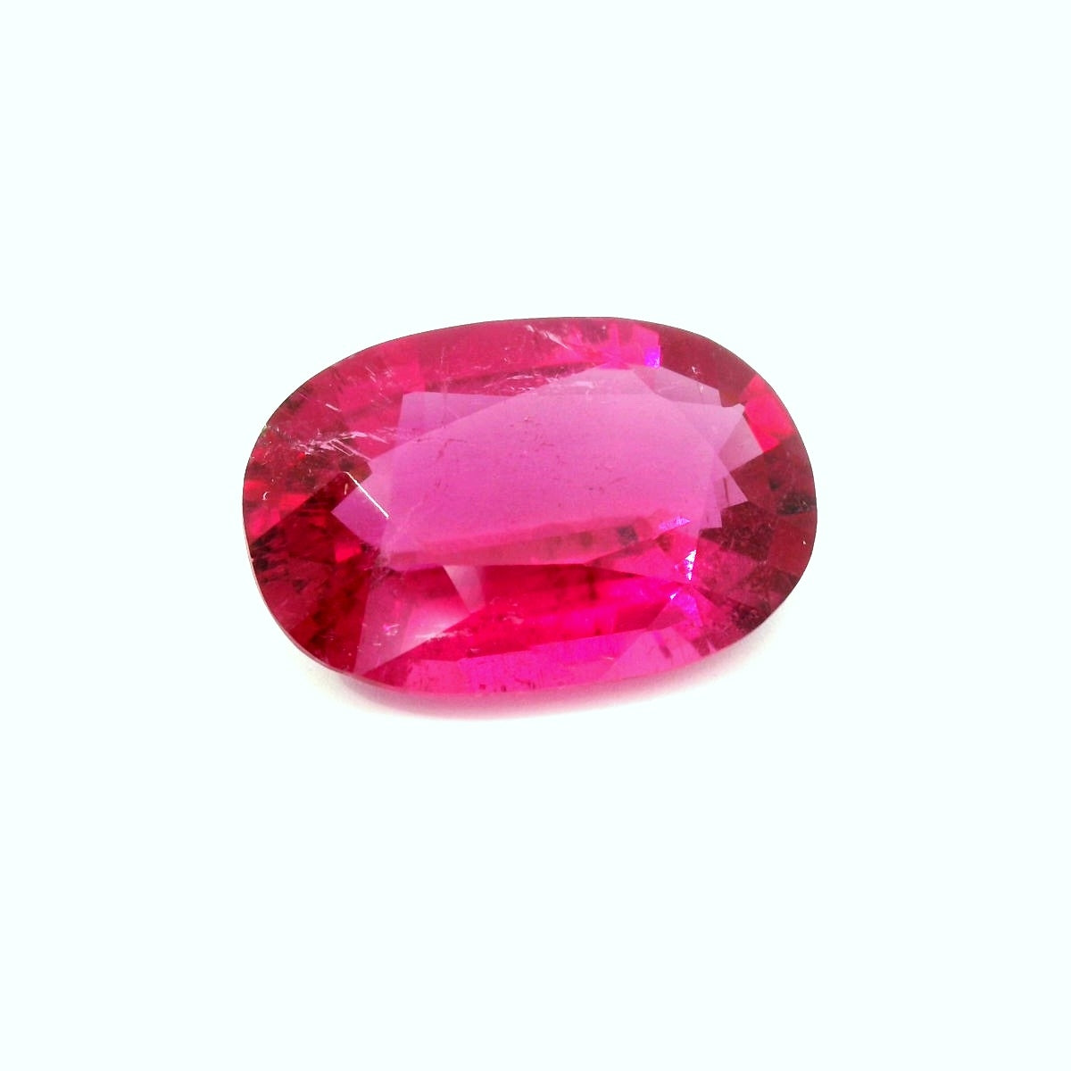 11.73ct Natural Rubellite &Best Color Oval Shape!!!