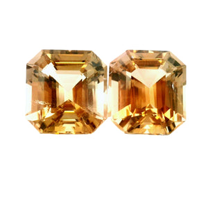 16.55ct Natural Yellow Tourmaline Octagen Shape!!!!