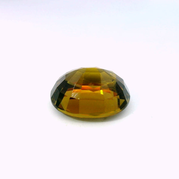 8.24ct Yellowish & Brown Color Sphene!!! Oval Cut