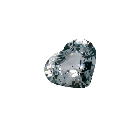 3.06ct Natural Gray Spinel & Heart Shape!!