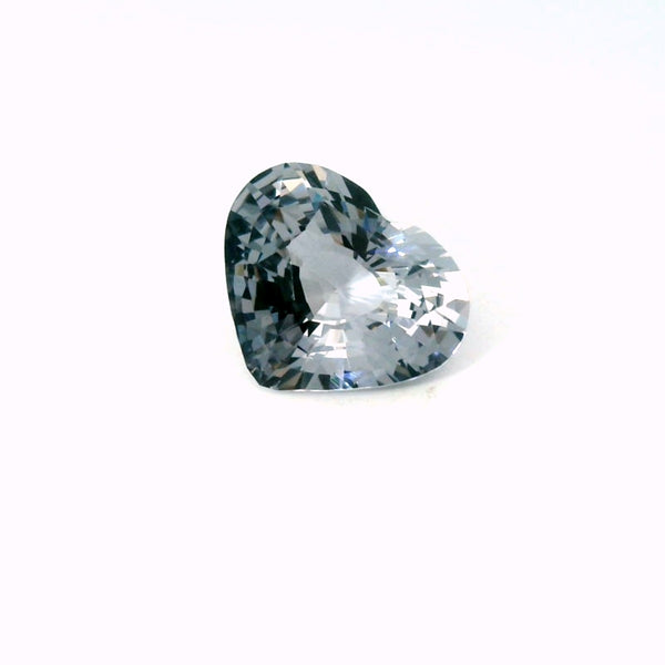 3.06ct Natural Gray Spinel & Heart Shape!!