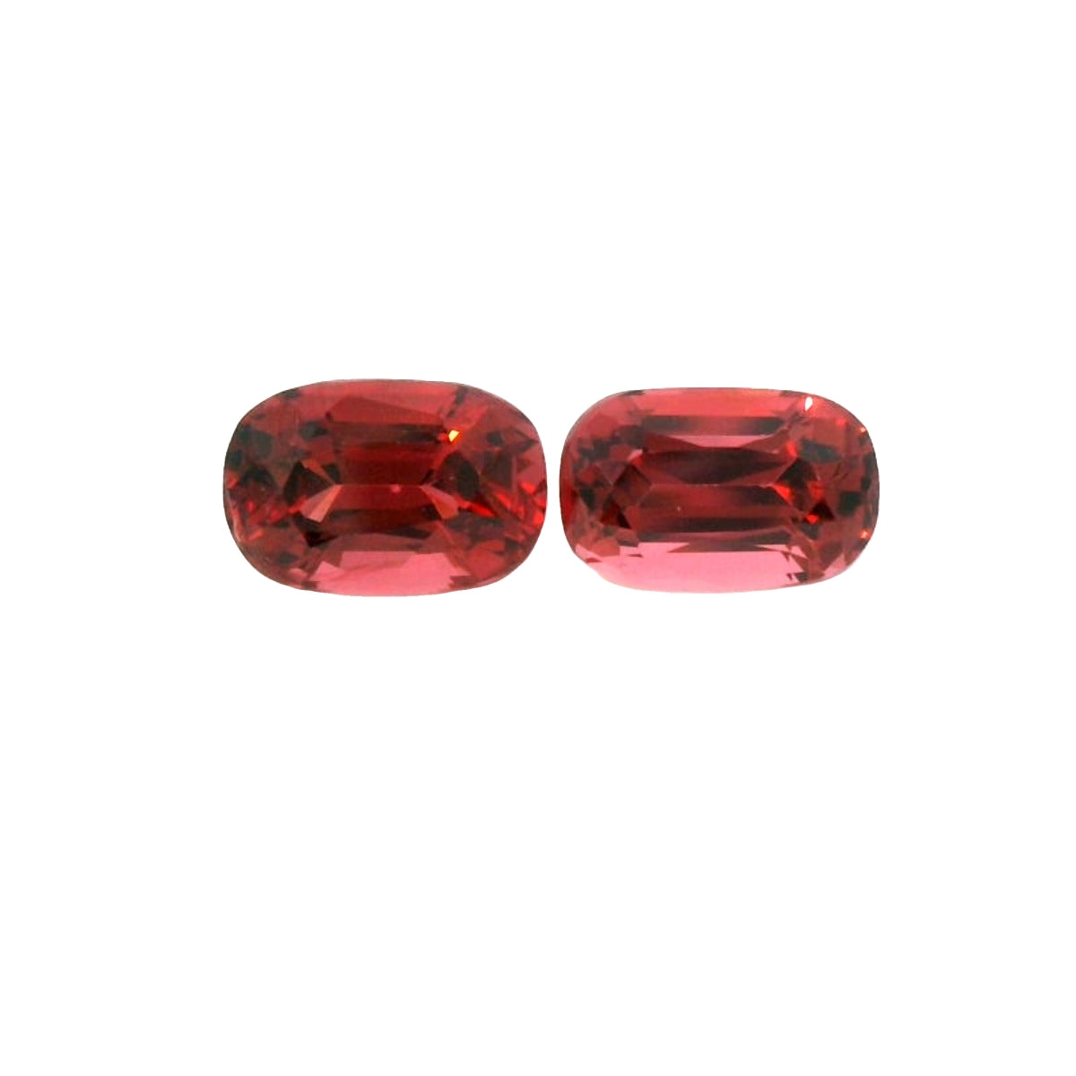 2.37ct Natural  Red Spinel & Oval Shape Pair!!