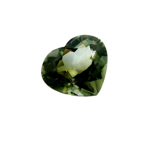 13.40ct Green Tourmaline & Heart Shape!!!