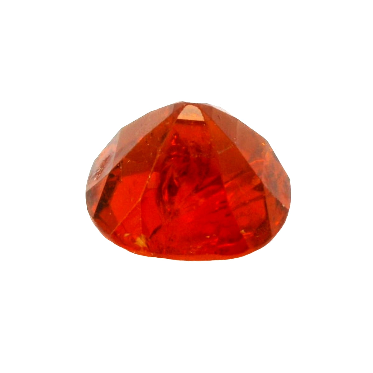 Natural 16.35ct Deep Red Orange Spessartite Garnet Cushion Cut.