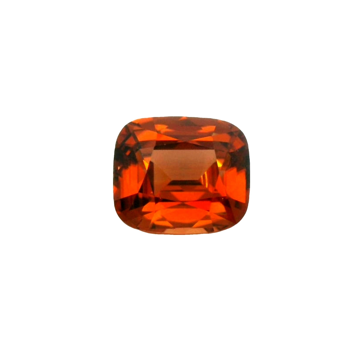 5.90ct Orange Zircon & Cushion Cut!!