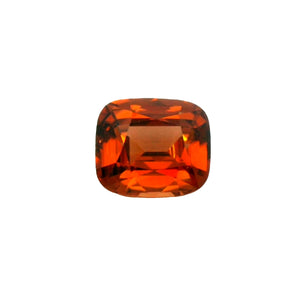 5.90ct Orange Zircon & Cushion Cut!!