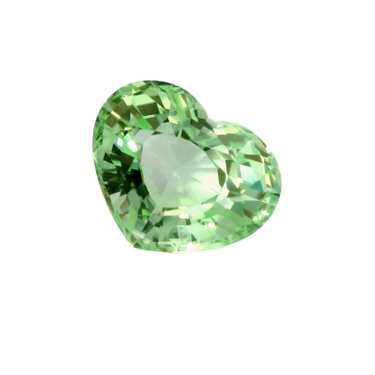 8.96ct Green Natural Paraiba Tourmaline & Heart Shape!!