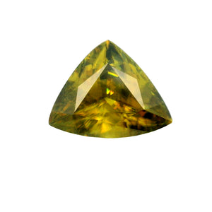 5.00ct Natural Sphene & Trillian cut.