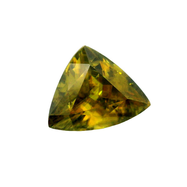 5.00ct Natural Sphene & Trillian cut.