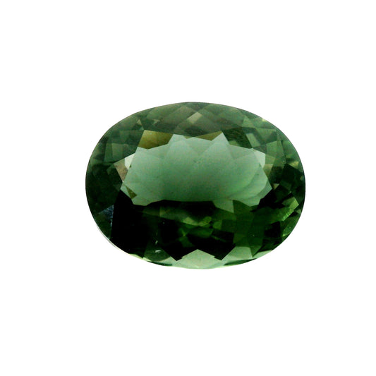 15.12ct Natural Green Tourmaline & Oval Cut !!