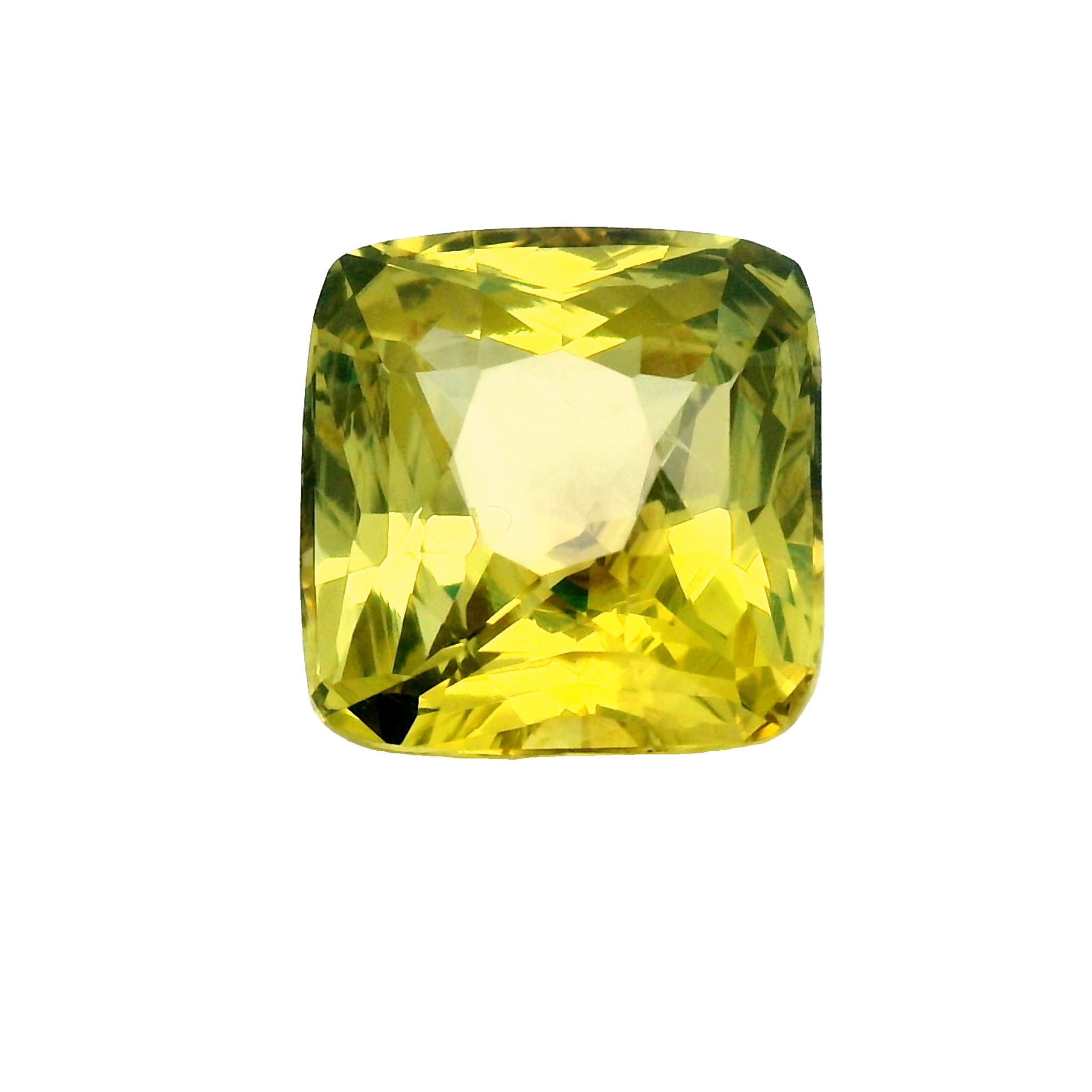 5.25ct Natural Chrysoberyl & Cushion Cut