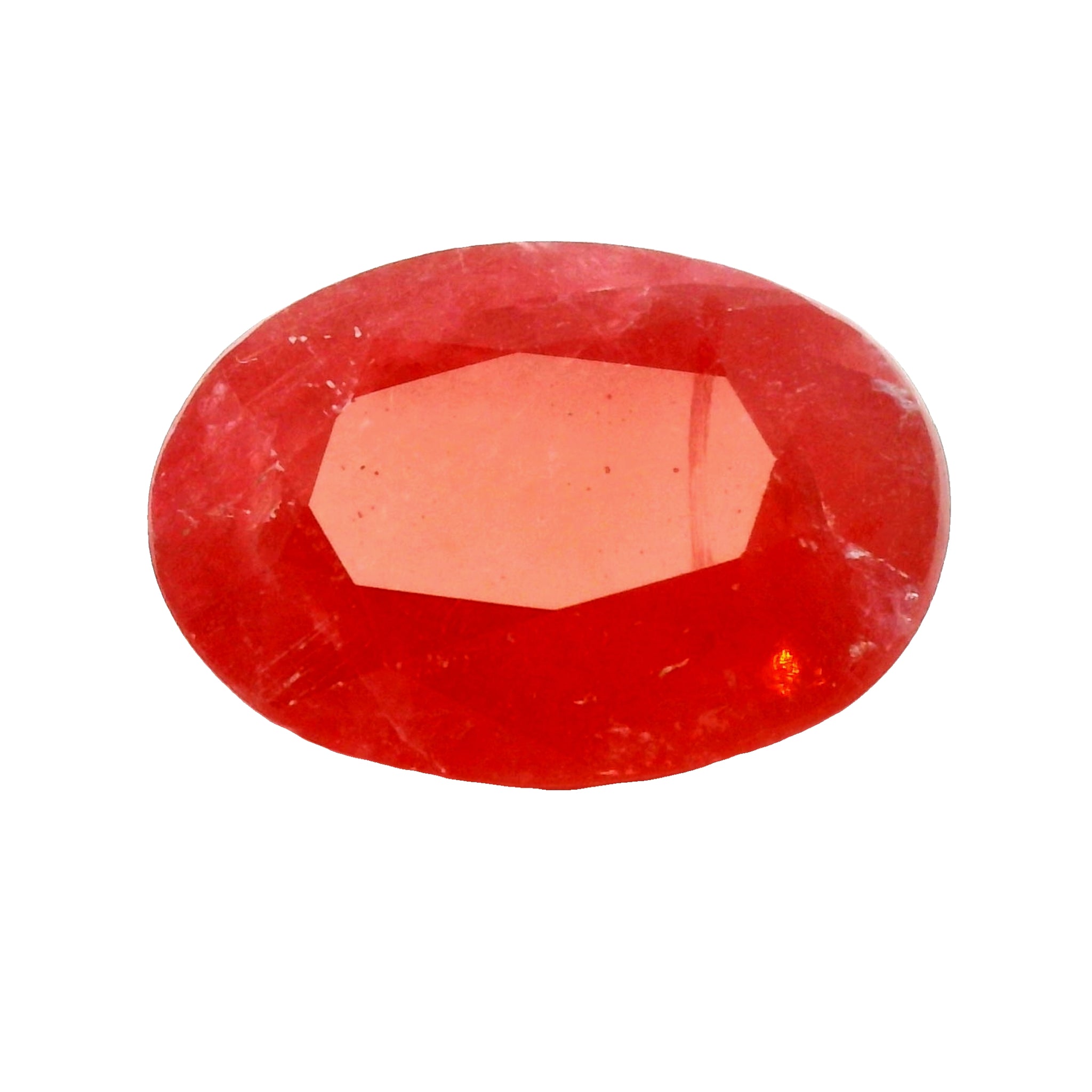 6.98ct Natural Rhodonite & Oval Cut!!