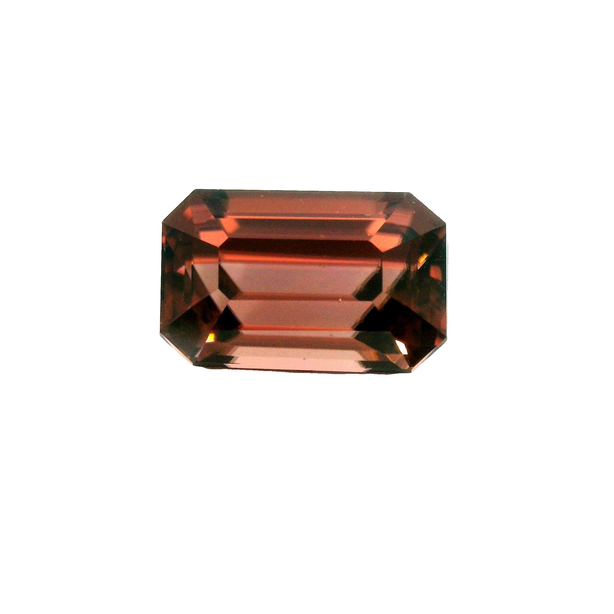 4.79ct Brown Zircon & Octagon Cut!!!