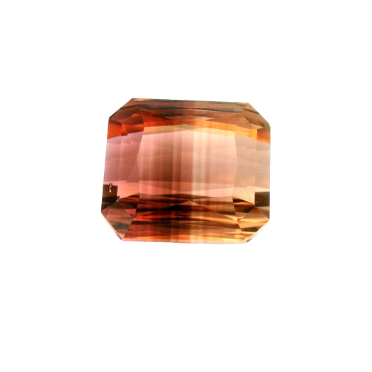 6.55ct BI-Color Tourmaline & Cushion Cut!!