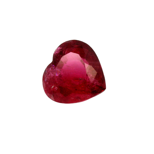 7.78ct Natural Rubellite & Heart Shape!!