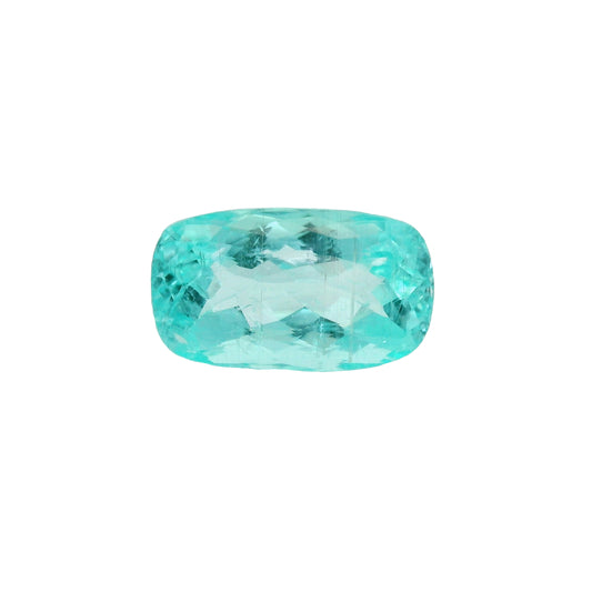 6.31ct Natural Paraiba Tourmaline & Cushion Cut!!