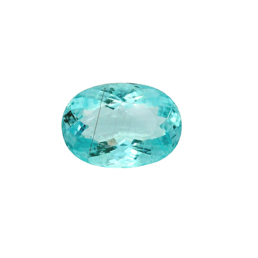6.10ct Natural Paraiba Tourmaline & Oval Cut!!