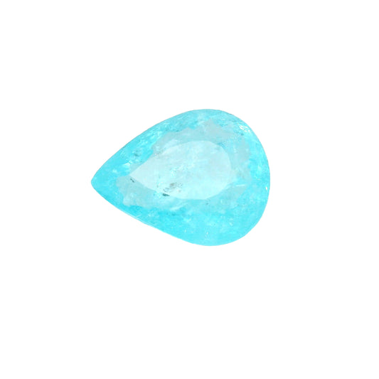5.91ct Natural Paraiba Tourmaline & Pear Cut!!