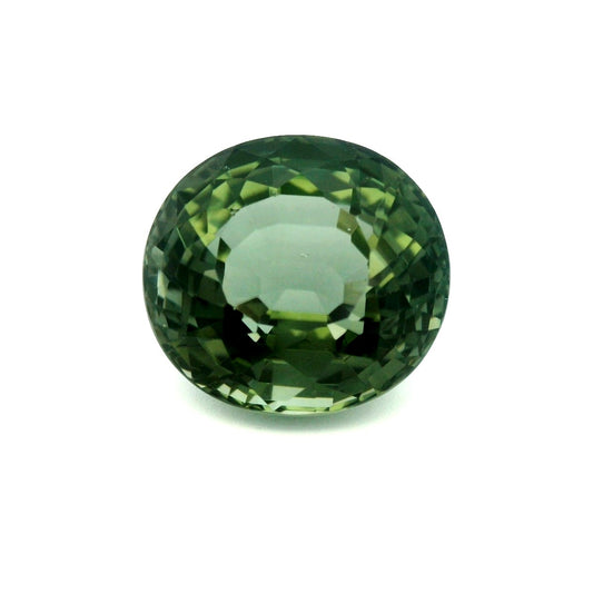 14.28ct Natural Green Tourmaline & Oval Cut