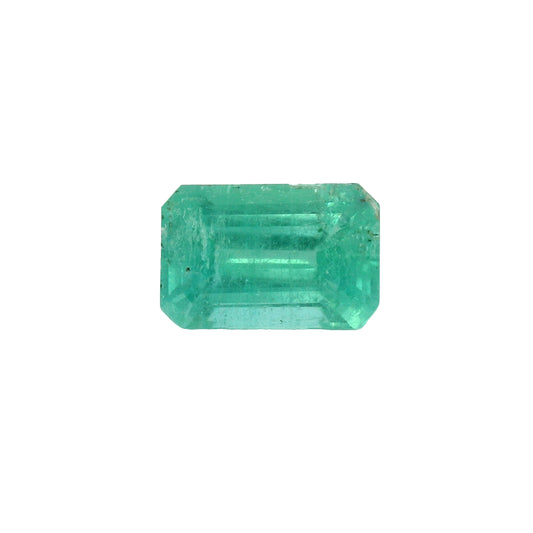 4.37ct Natural Green Paraiba Tourmaline & Emerald Cut!!