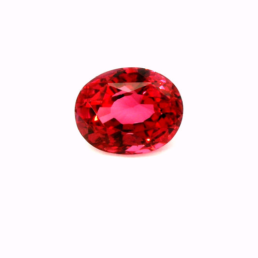 2.52ct Natural Orangy pink Spinel & Oval Cut!!