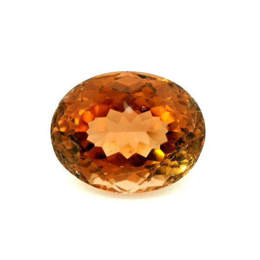 10.78ct Natural Orange Tourmaline & Oval Cut!!