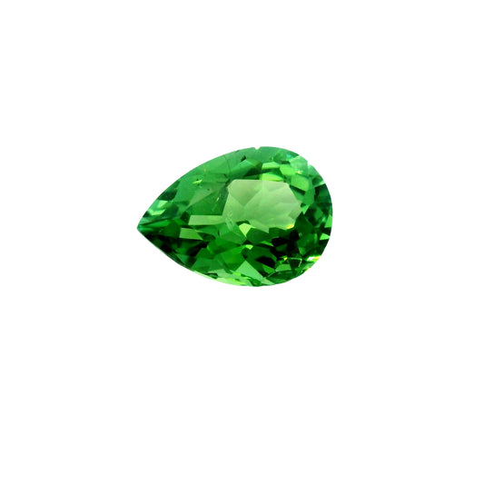 3.07ct Natural Green Paraiba Tourmaline & Pear Shape!!