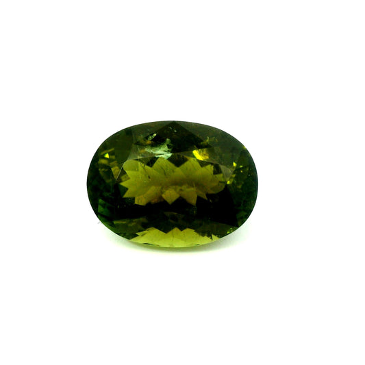 7.91ct Natural Green Tourmaline, Oval Cut !!