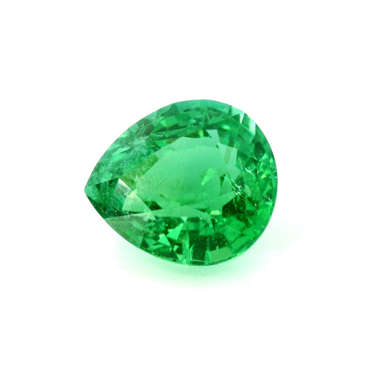 12.50ct Natural Green Paraiba Tourmaline, Pear Shape!!