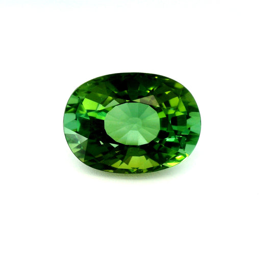 8.82ct Natural Green Tourmaline, Cushion Cut!!