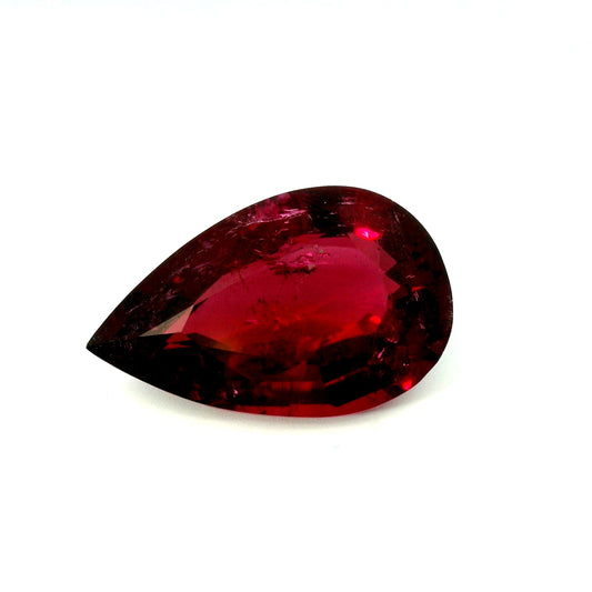 14.50ct Natural Rubellite Tourmaline, Pear Cut!!
