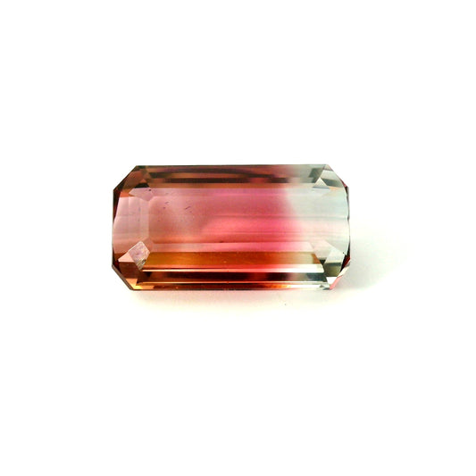 9.85 BI-color. Tourmaline, Octagon Cut!!