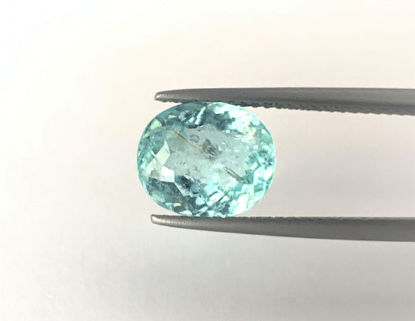 Natural Paraiba Tourmaline 2.98 CTS, Beautiful greenish Blue in color for Sale!